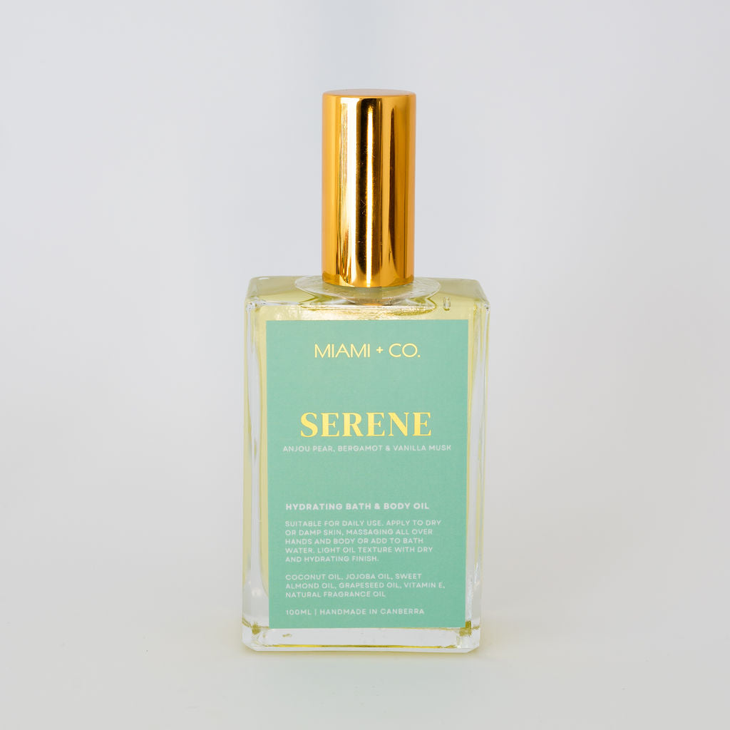 100ml Serene Bath & Body Oil