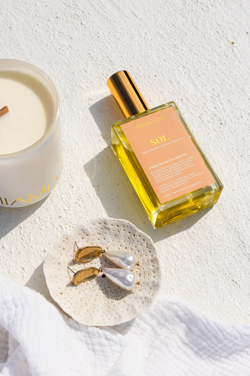 100ml Sol Bath & Body Oil