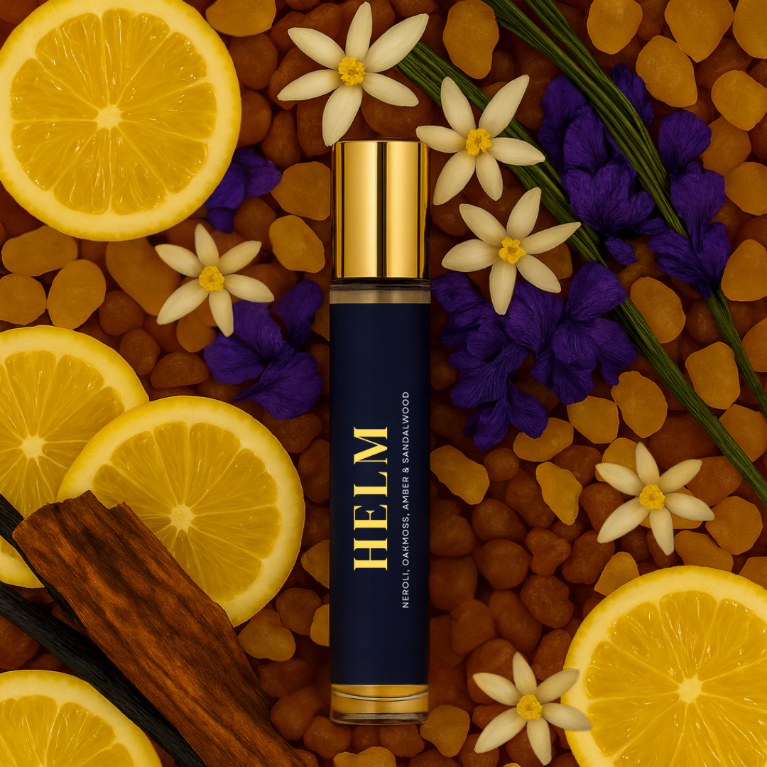 15ml Helm Unisex Cologne Oil Roller