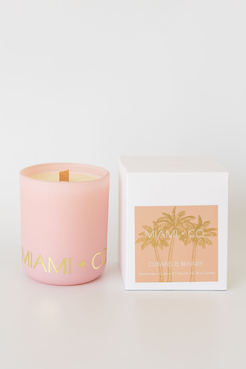 Cubans & Brandy - Large Candle