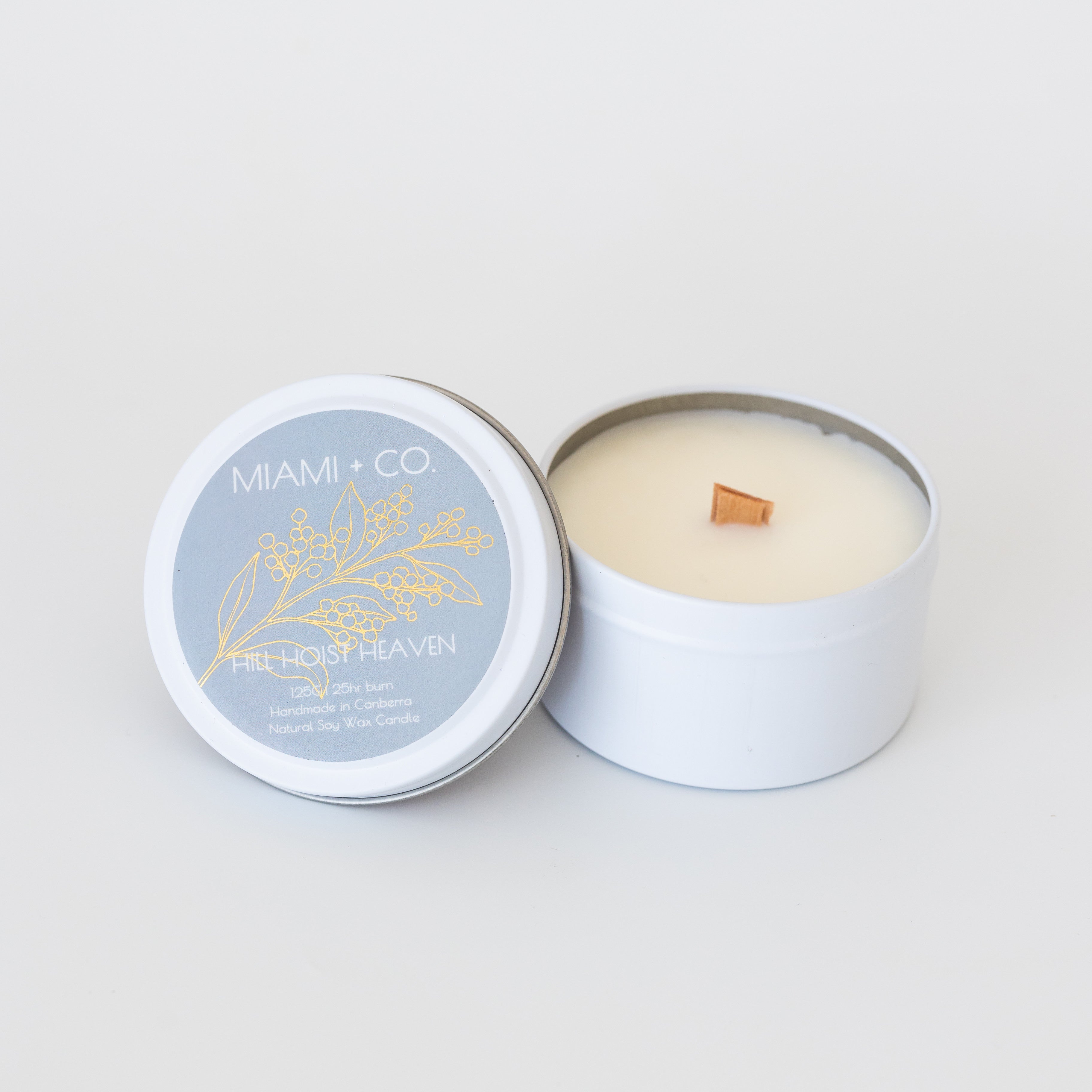 Hills Hoist Heaven - Tin Candle