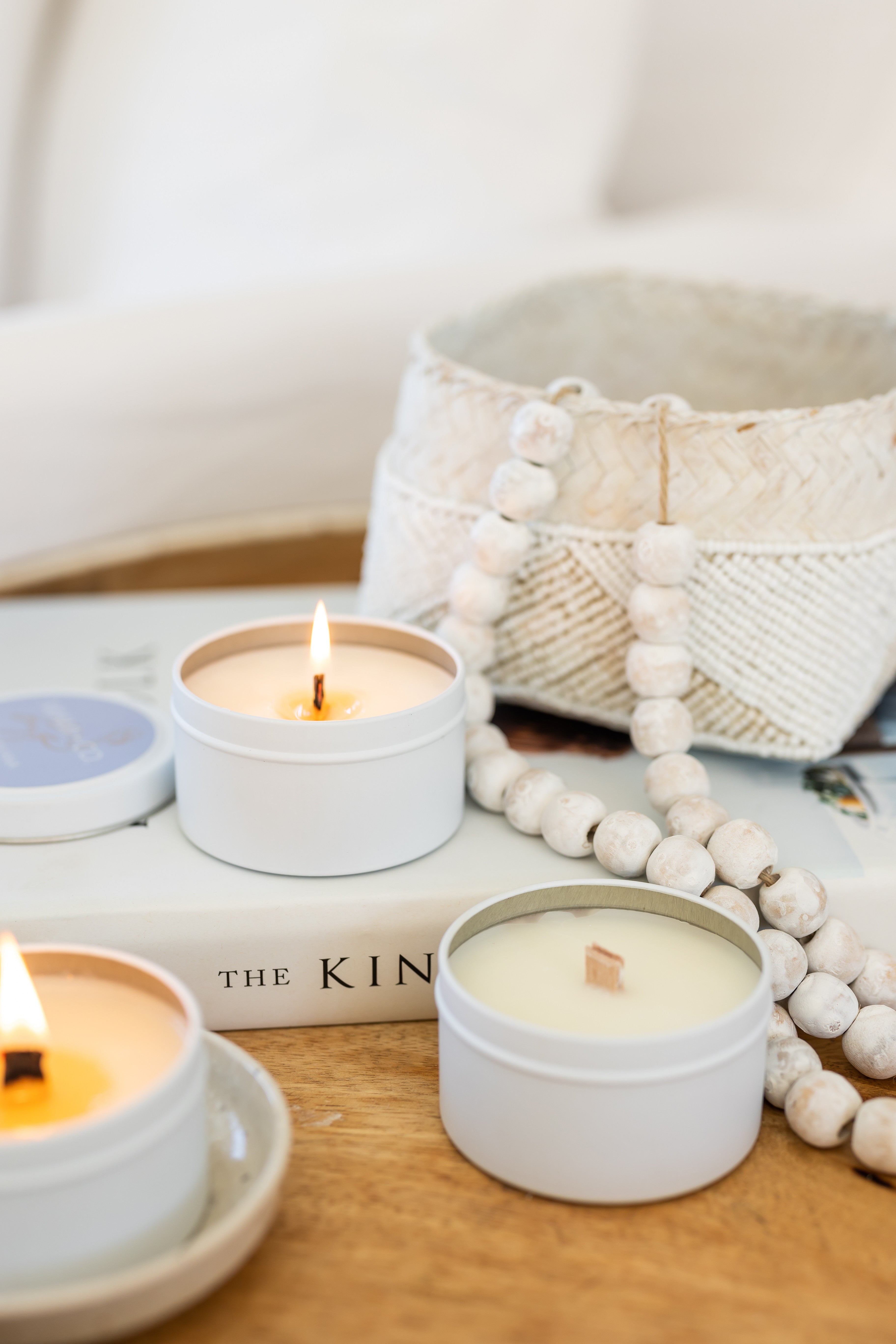 Vizcaya Rose - Tin Candle