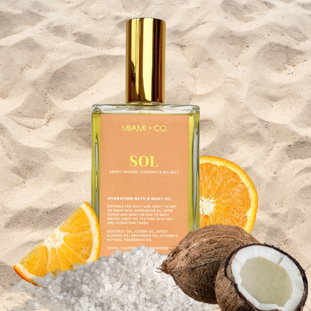 100ml Sol Bath & Body Oil