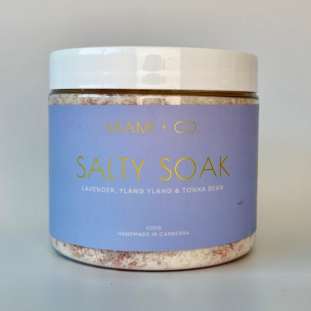 400g Salty Bath Soak