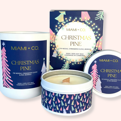 Christmas Pine - Travel Tin Candle