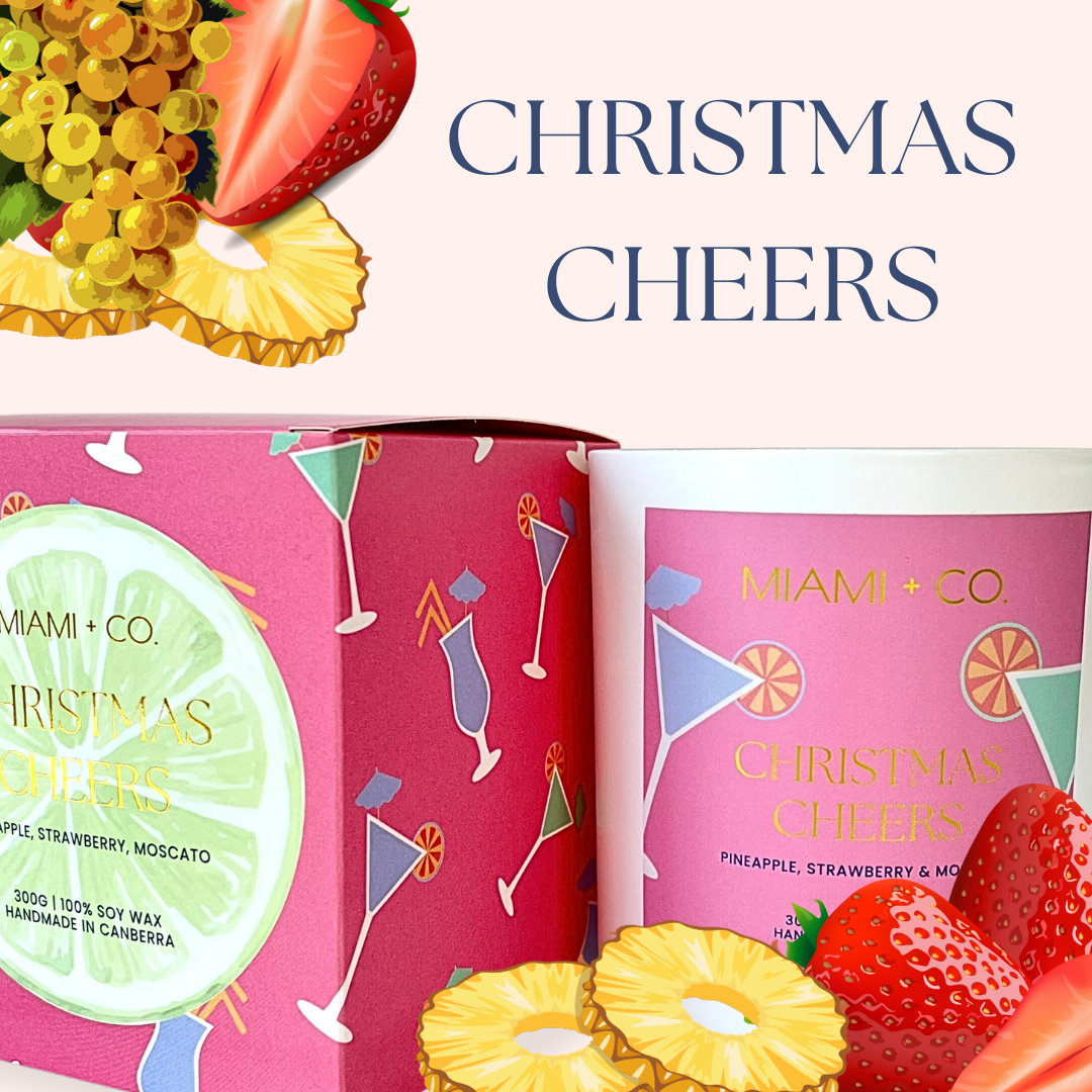 Christmas Cheers - Large Candle