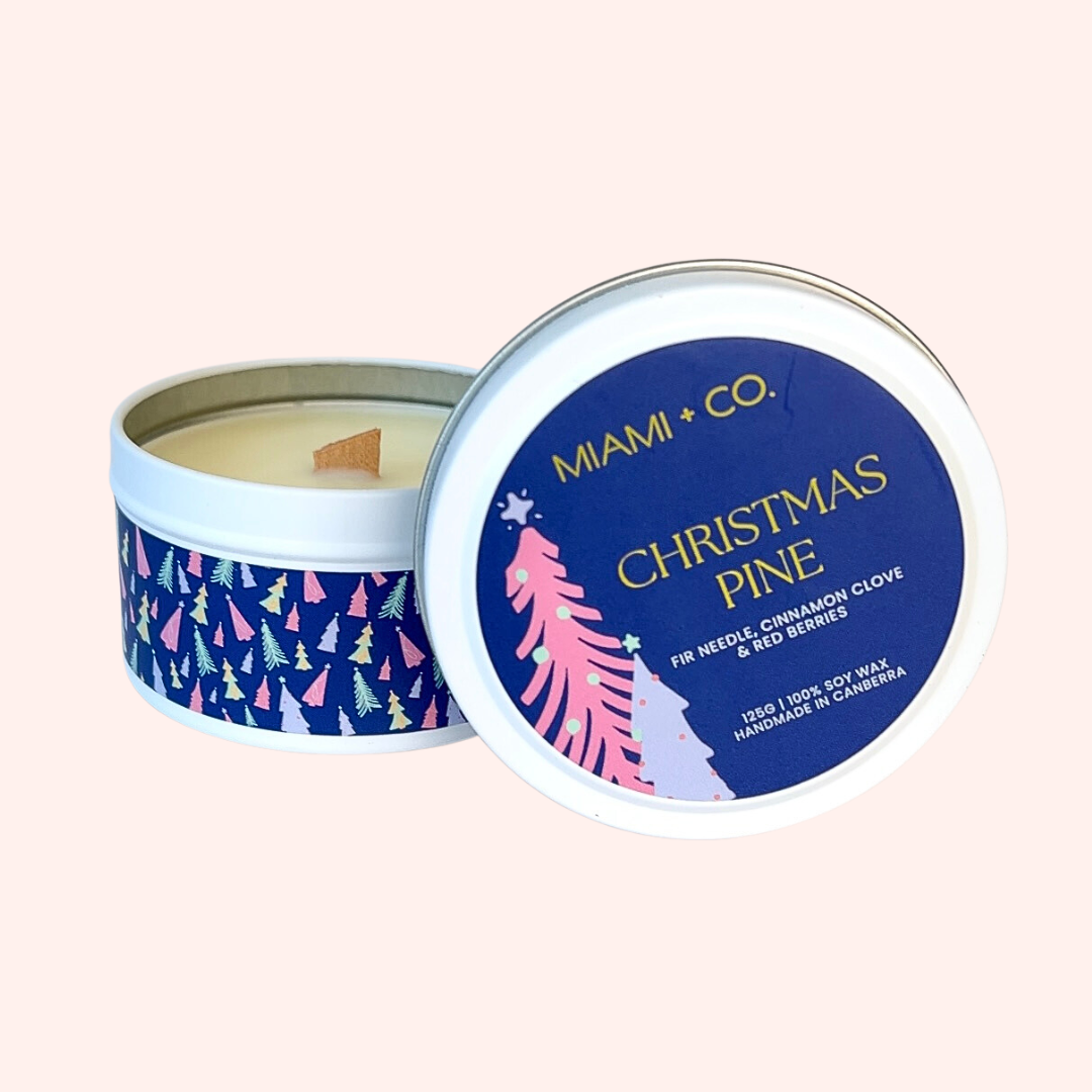 Christmas Pine - Travel Tin Candle